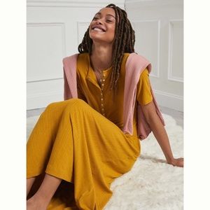 Anthropologie Dolan Orla Henley Maxi Dress